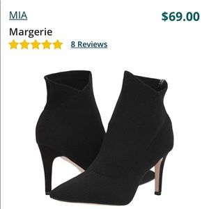 Mia knit Margerie size 7 booties